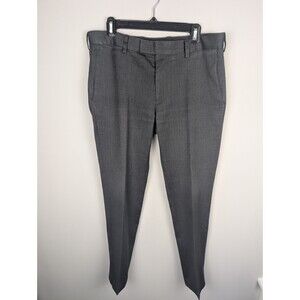 Louis Raphael Men's Tailored Gray Dress Pants Size 34x30 Office Workwear Preppy